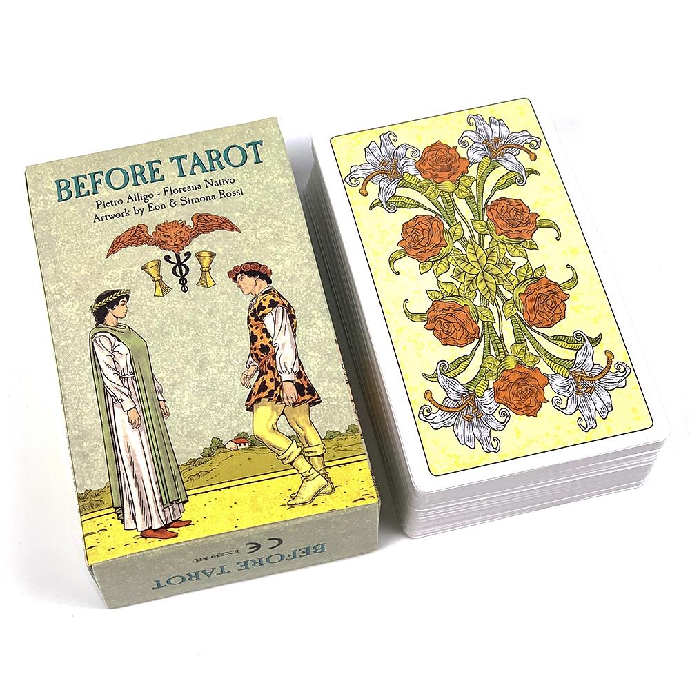 Before Tarot Deck Original Tarot Cards Games Oracle Deck Classic Divination Playing Games For Beginners ,Party Cards Game 14+