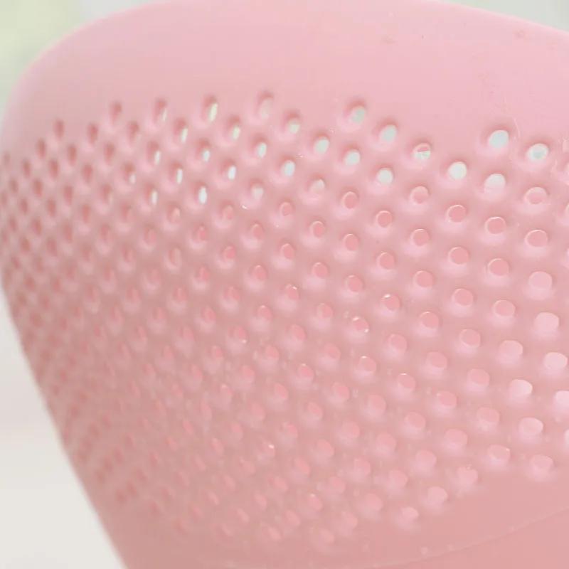 1 buc Sită Orez Strecurătoare Plastic Coș Drenaj Bucătărie cu Mânere Bol Orez Coș Strecurătoare Instrument Bucătărie