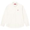 Small Box Denim Shirt White
