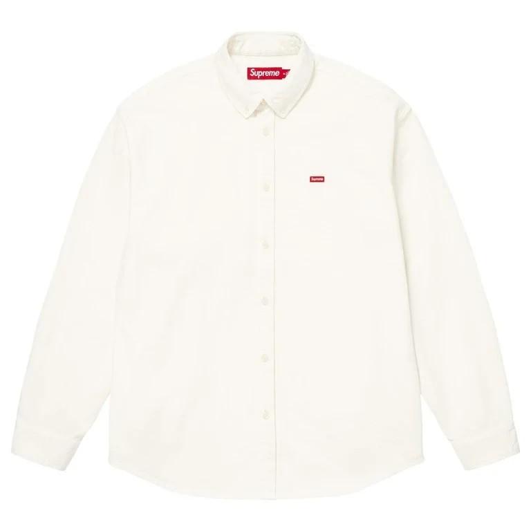 Supreme Small Box Denim Shirt White