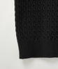 Seteo (W) Cable Knit Sleeveless Top Black