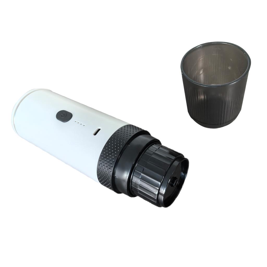 Portable Coffee Maker Grind Coffee and Capsules 2 in 1 Wireless Heating Coffee Machine with 20BAR Pressure Re able for Home Outdoor Travel