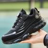 Fashion Rotating Button Safety Shoes Steel Toe Sneakers Indestructible Black Work Shoes for Men Lightweight Non-slip Protective Sneakers