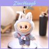 Labubu Plush Bunny Keychain With Overalls For Kids And Collectors
