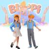 Blippi Childrens Costume For World Book Week Party With Polyester Fabric For Kids 3 To 8 Years