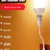 LED Superhelle Energiesparende Einsteck-Nachtleuchte mit Schalter - Schlafzimmer Wand-/Nachttischlampe