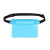 Transparent Waterproof Waist Bag Large Capacity 3 Layer Protection Swimming Bag With Waist Strap Multi-Layer Seal