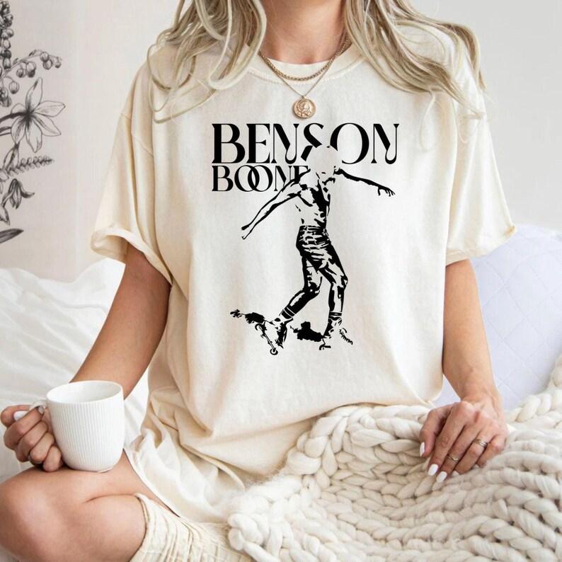 2026 Summer Tee Men Women Vintage Top Benson Boone Wanted Man Tour 2026 Concert Shirt Benson Boone Vintage T-shirt 2026 Concert Tour Shirt Y2K 4XL