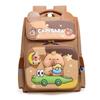 Backpack Capybara Children Rainbow Large Capacity Layered Storage Bag Gifts