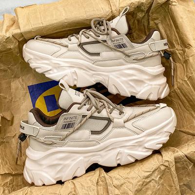 Men Trend Running Shoes Street Hiphop Skateboard Shoes Chunky Comfy Soft Casual Sneakers Men Tenis Masculino Footwear Male