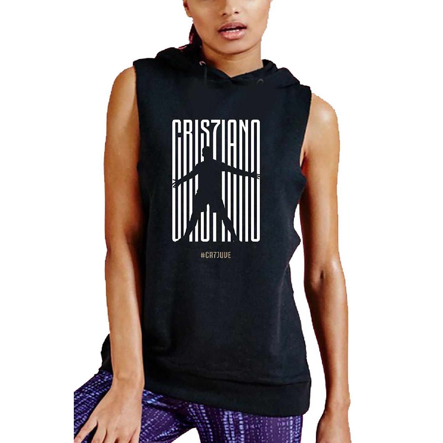 

Роналду унисекс толстовки без рукавов толстовка с капюшоном