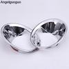 Angelguoguo Car Front Fog Light Lamp Cover Trim For BMW X1 F48 2016