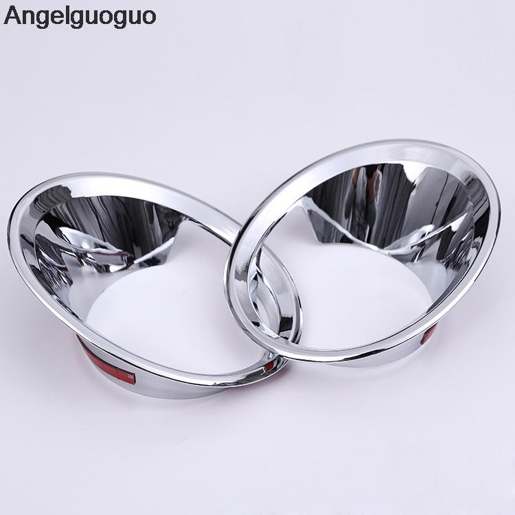 Angelguoguo Car Front Fog Light Lamp Cover Trim For BMW X1 F48 2016