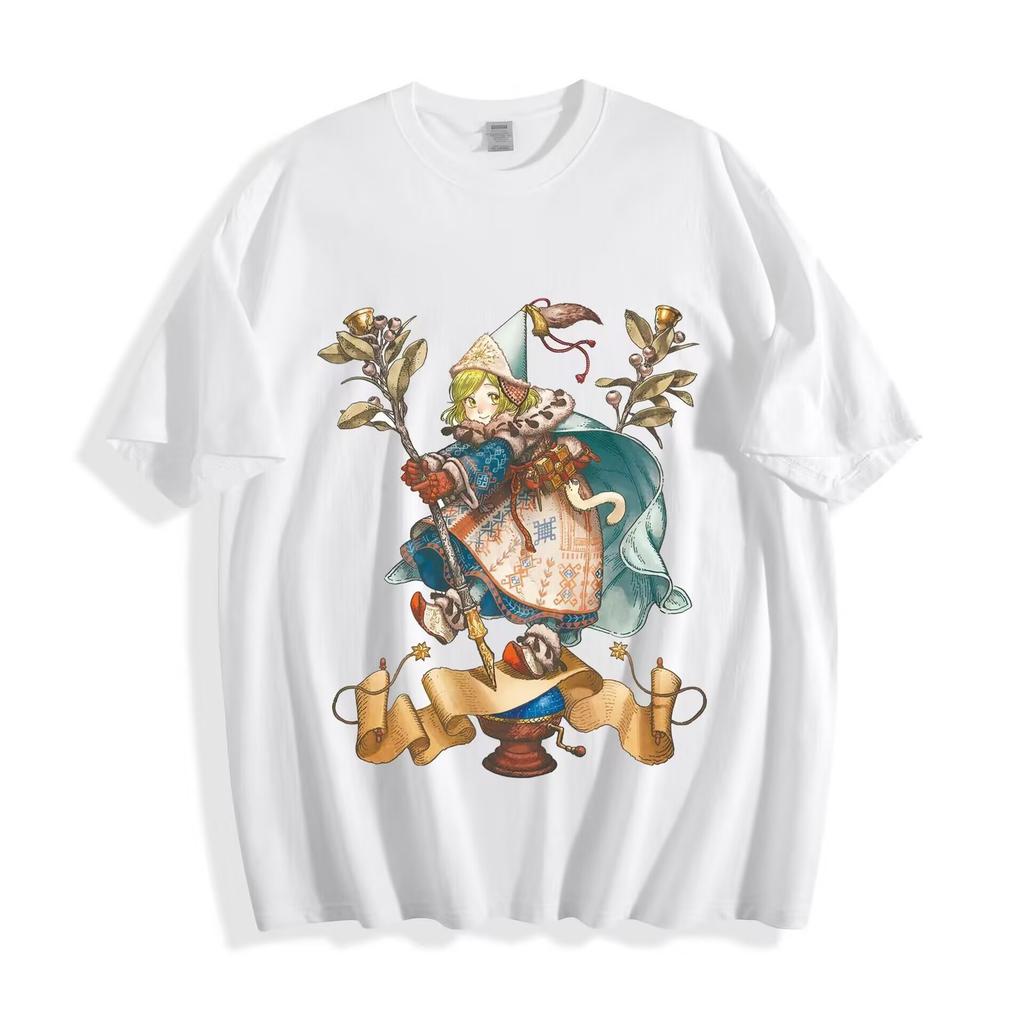 Tongari Boushi No Atelier Coco Magical Witch Anime T-Shirt - Unisex Tee