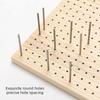 Wooden Crochet Blocking Board with Grid and Pins for Knitting Granny Squares Projects DIY Craft Gift for Beginners Adults