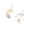 Milky Opal Gemstone 925 Sterling Silver Jewelry Handmade Women Earrings 1.73" EE-176-10