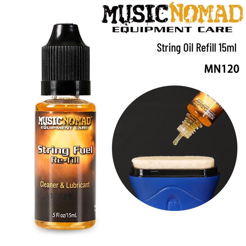 

MusicNomad Guitar Care Kit: Fretboard Oil, String Cleaner & Protector, Silk Rust Remover