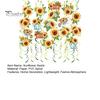 18Pcs Sunflower Hanging Swirls Decorations Sunflower Foil Swirls Ceiling Wall Decor for Birthday Party Wedding Baby Shower
