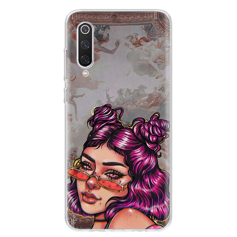 Devil Woman Sexy Girl Witch Cover Phone Case For Xiaomi Redmi Note 14 13 12 12S 11 Pro Plus 11S 10 10S 11T 11E Soft Transparent