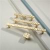 New French Style Wardrobe Door Handle Gold Creative Hammer Pattern Light Luxurious Cabinet Door Handle Drawer Handle