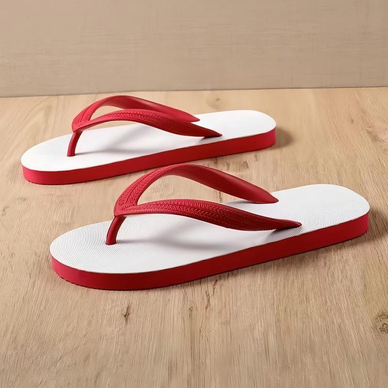 Flip-flops summer rubber drag men's and women's beach cool slippers