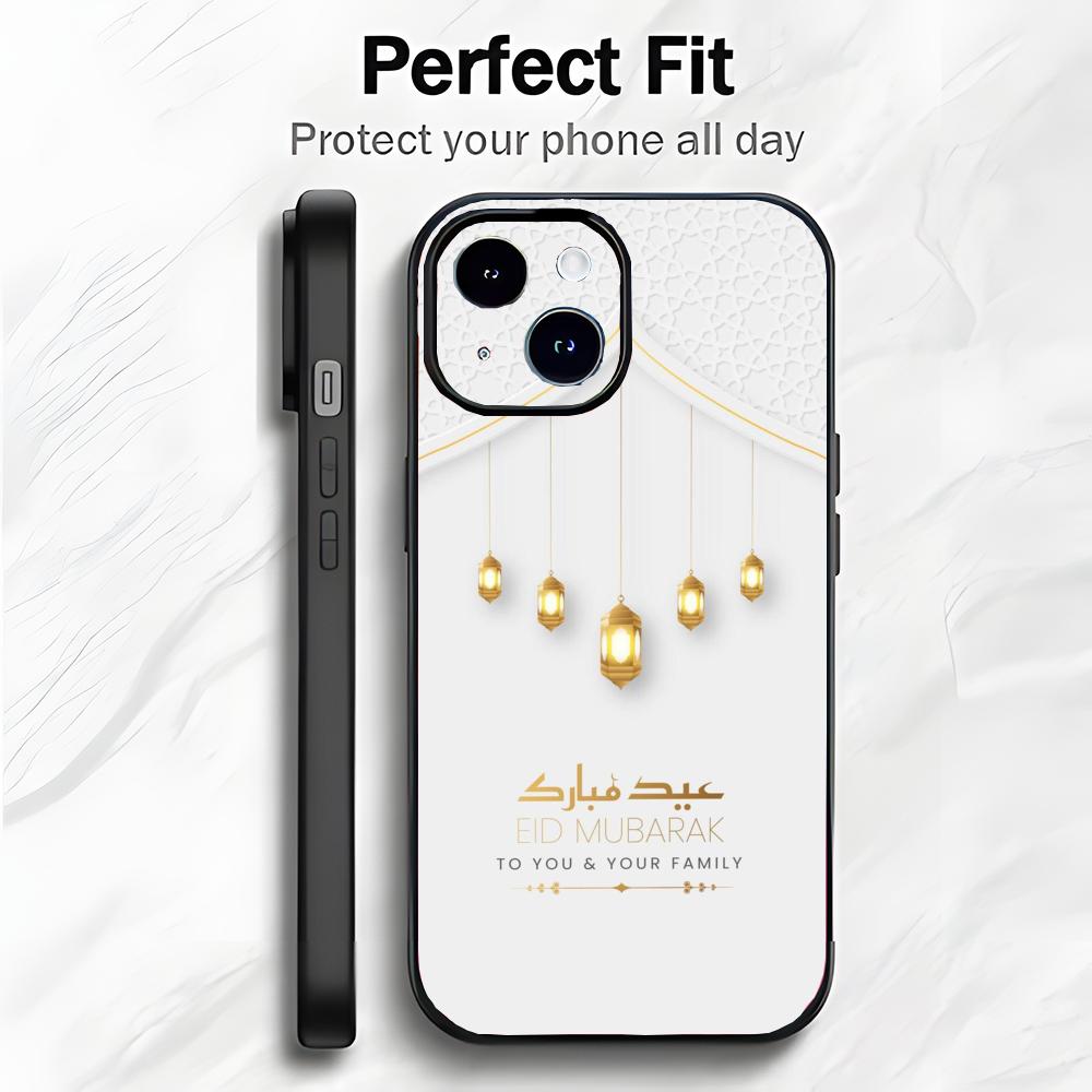 Happy Eidal-Fitr Mubarak Phone Case Phone Case Soft Packaging Lightweight For iPhone17 16 15 14 13ProMax