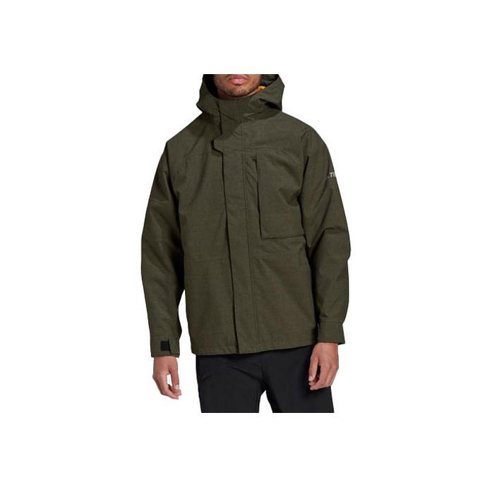 

New Adidas Jackets Men Green GE9895 L