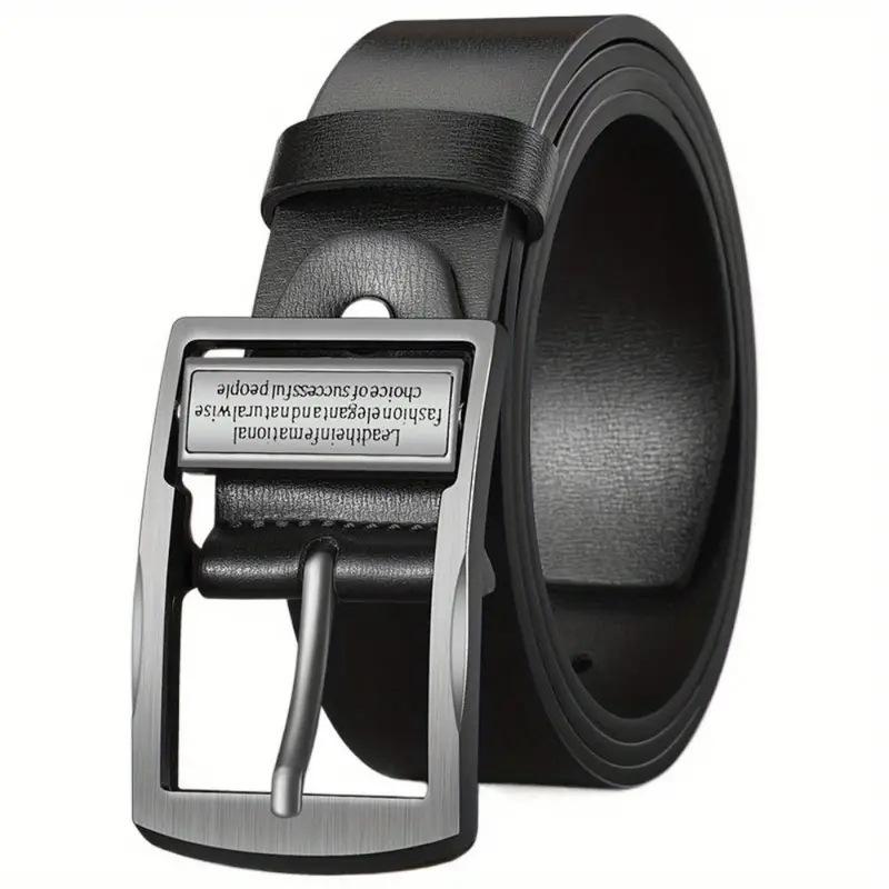 

Новый мужской ремень с пряжкой из металлического сплава для взрослых, повседневный пояс и мужской плечевой ремень 120cm