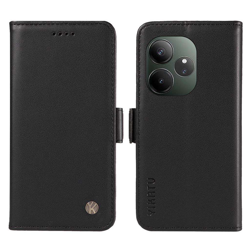 YIKATU YK-003 For Realme GT 6 5G Case Wallet Flip Shockproof PU Leather Phone Cover