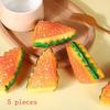 1/5Pcs Release Decompression Squeezing Simulation Coke Hamburgers Slow Rebound Toy Tpr Stress Relief Toys Birthday Gift