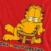 Garfield Unisex Erwachsene Happy Face Sweatshirt