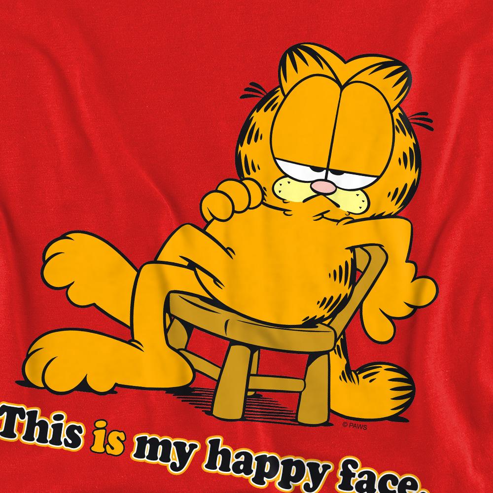 Garfield Unisex Erwachsene Happy Face Sweatshirt