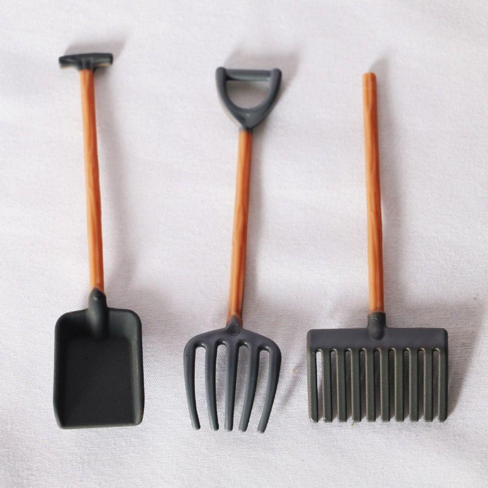 Simulation Models Mini Simulation Farm Model Mini Farm Miniature Planting Tools  Kids Gift