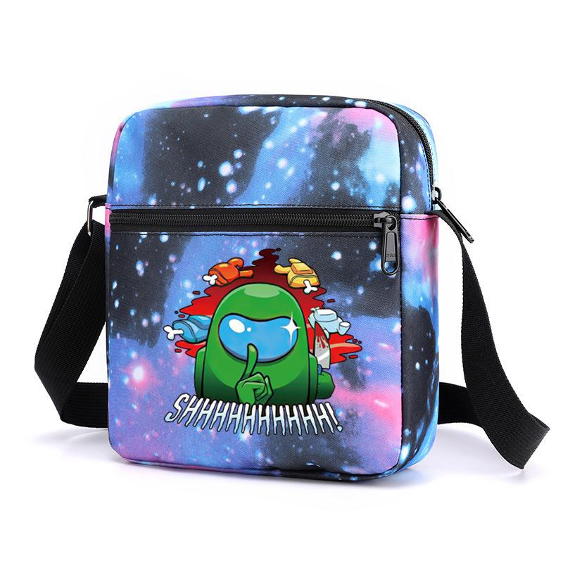 Among Us Game Merchandise Bag Space Werewolf Satchel Men And Women Messenger Bag Campus Shoulder Bag