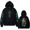 Anime Demon Slayer Wind Hashira Shinazugawa Sanemi Graphic Hoodie Men Women Cartoon Casual Pullover Male Fleece Hoodies