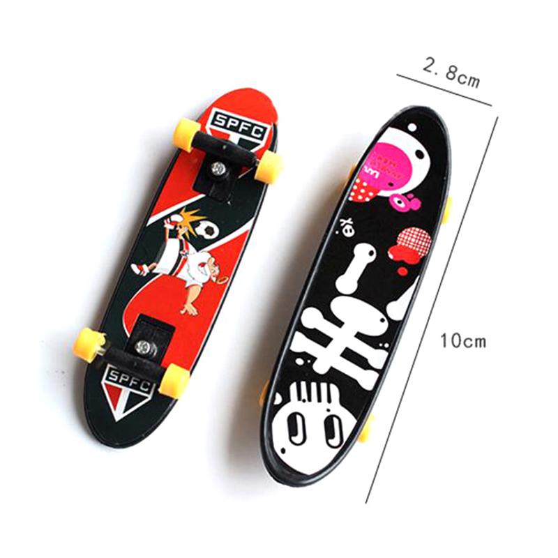 Plastový Mini Skate Prstový Skateboarding Fingerboard Novinka Hračky Pro Kluky Dárky