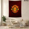 Unbeatable MUFC ForceWall Hanging Printed Fabric Blanket Decorative Tapestries for Bedroom Living Room Home Decor