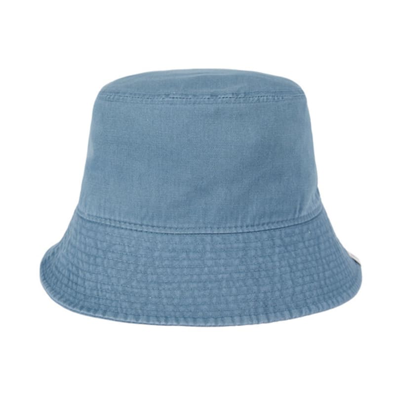 VARZAR Monogram Label Pigment Bucket Hat Blue