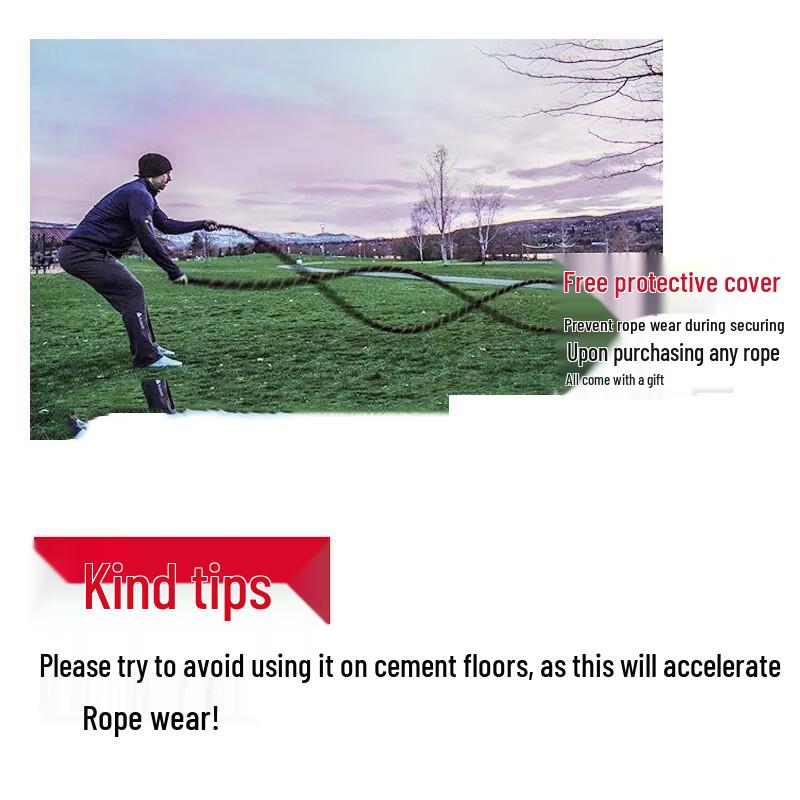 Battle Rope for Fitness Training