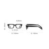 Blue Light Blocking Small Square Prescription Glasses For The Nearsighted TR90 UV400 Shortsighted Eyeglasses 0 -0.5 -0.75 To -6.