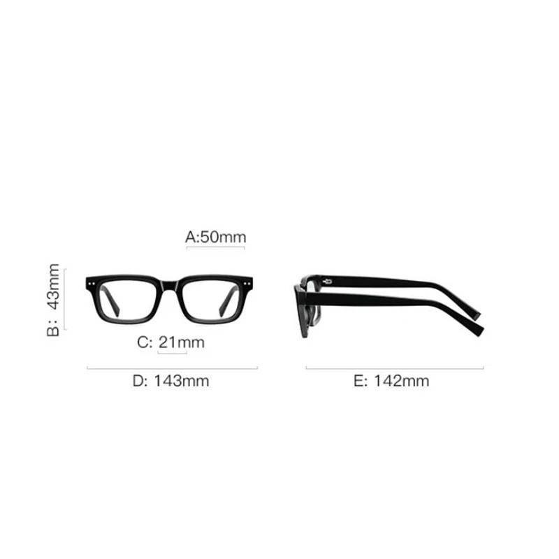 Blue Light Blocking Small Square Prescription Glasses For The Nearsighted TR90 UV400 Shortsighted Eyeglasses 0 -0.5 -0.75 To -6.