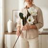 Large Artificial Magnolia Flower Handmade Realistic Faux Magnolia Branch Real Touch EVA Simulation Big Magnolia Garden Decor