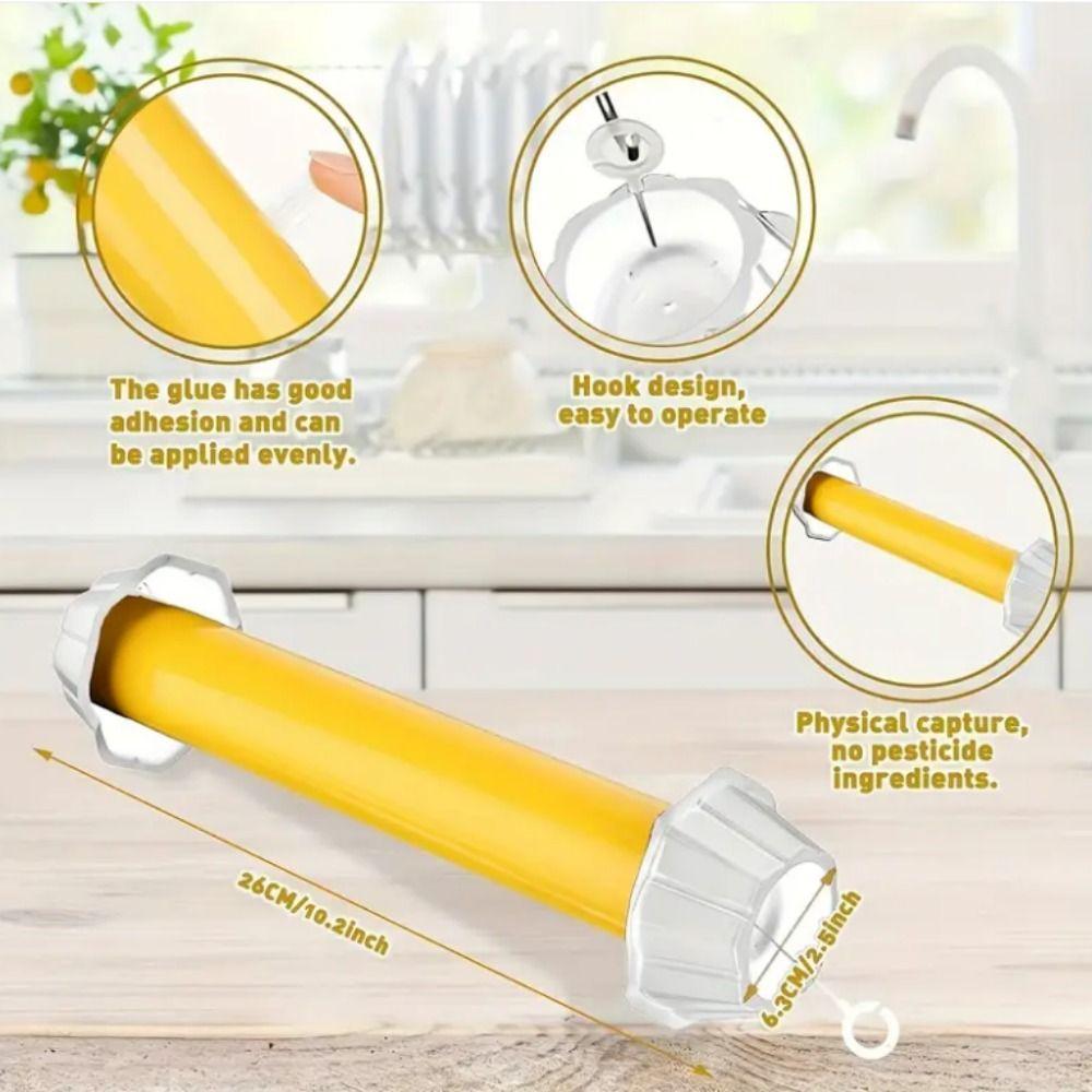 Zavěsitelné Závěsné Lepové Pásky na Mouchy Plastový Lapač Much Lapač Much Trubice Domov