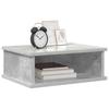 Nightstand Concrete Gray 40 x 31 x 15 cm Particleboard