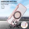 Wallet Leather Case for iPhone 16 17 Pro Max 16E Air 15 Plus 14 13 12 for Magsafe Wireless Charging Plating TPU Magnetic Cover