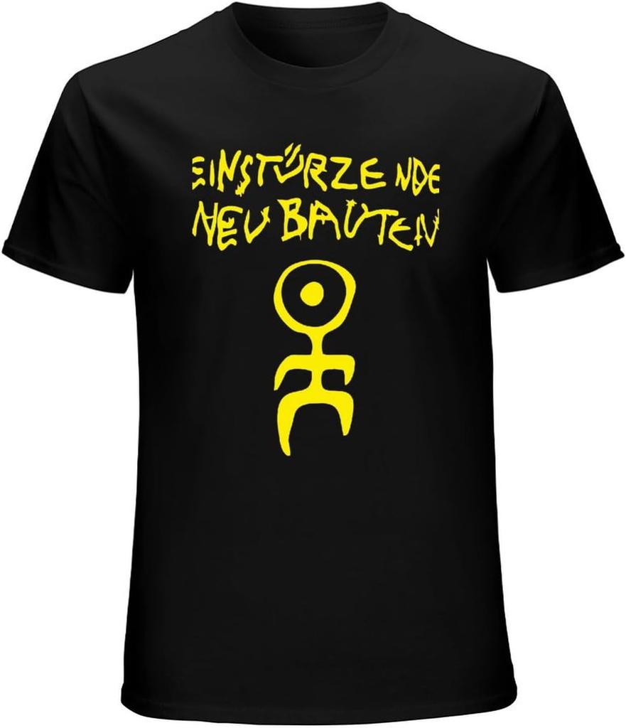 Einsturzende Neubauten T Shirt Graphic Unisex Basic Men Short Sleeve Men Cotton Casual