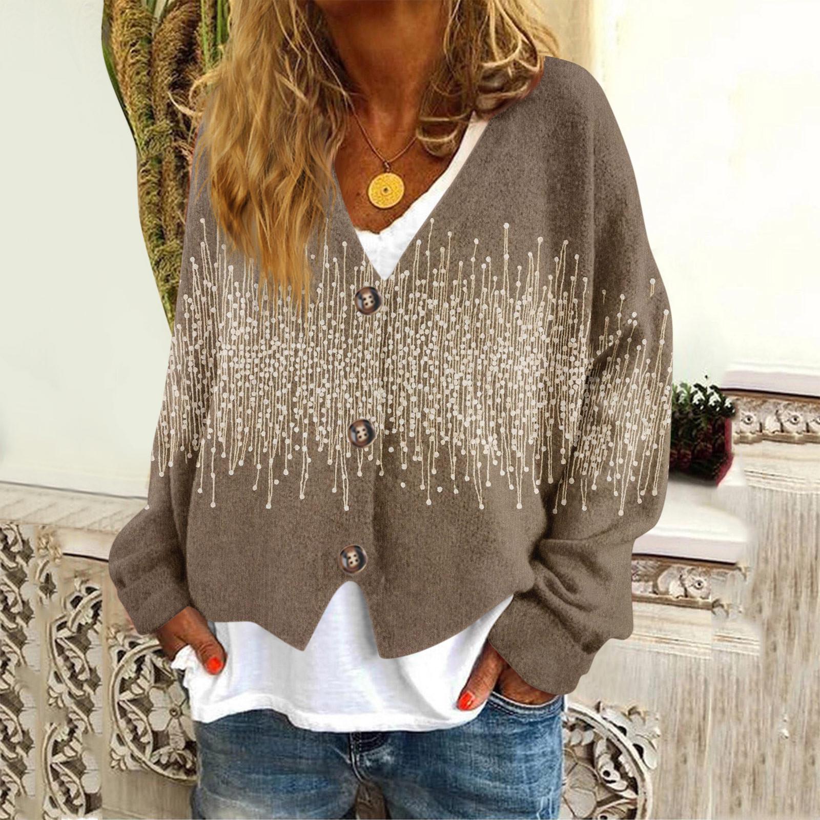 

Женская мода с длинным рукавом, рождественский принт «Снеговик-снежинка», куртка, кардиган M