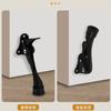 Türstopper Heavy Duty Zinklegierung Türstopper Bodenmontiert Torhalterung Kick-Down Türhalter für Zuhause Büro