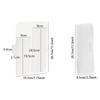 Flat Silicone Heat Resistant Mat Hairdressing Hair Straightener Storage Bag Anti-heat Pads  Travel