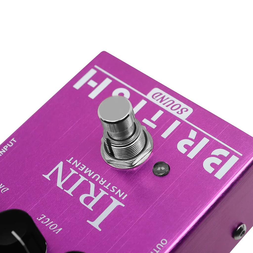 IRIN AN-31 Guitar Pedal British Sound Rock Amp Simulator Effect Brit-Rock Era BluesBreaker Overdrive Guitar Pedal with Adapter